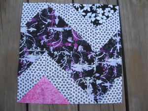 This is the original quilt block I made from the Craftsy.com class